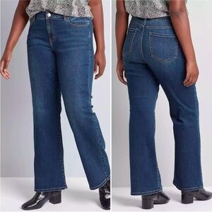 Lane Bryant Mid-Rise Flex Magic Waistband‎ Bootcut Jeans